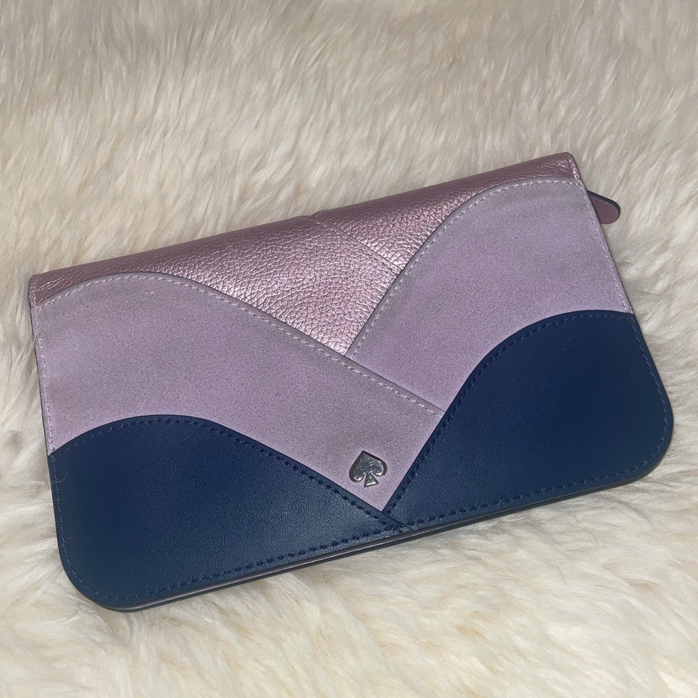 Kate Spade Pink Metallic Wallet